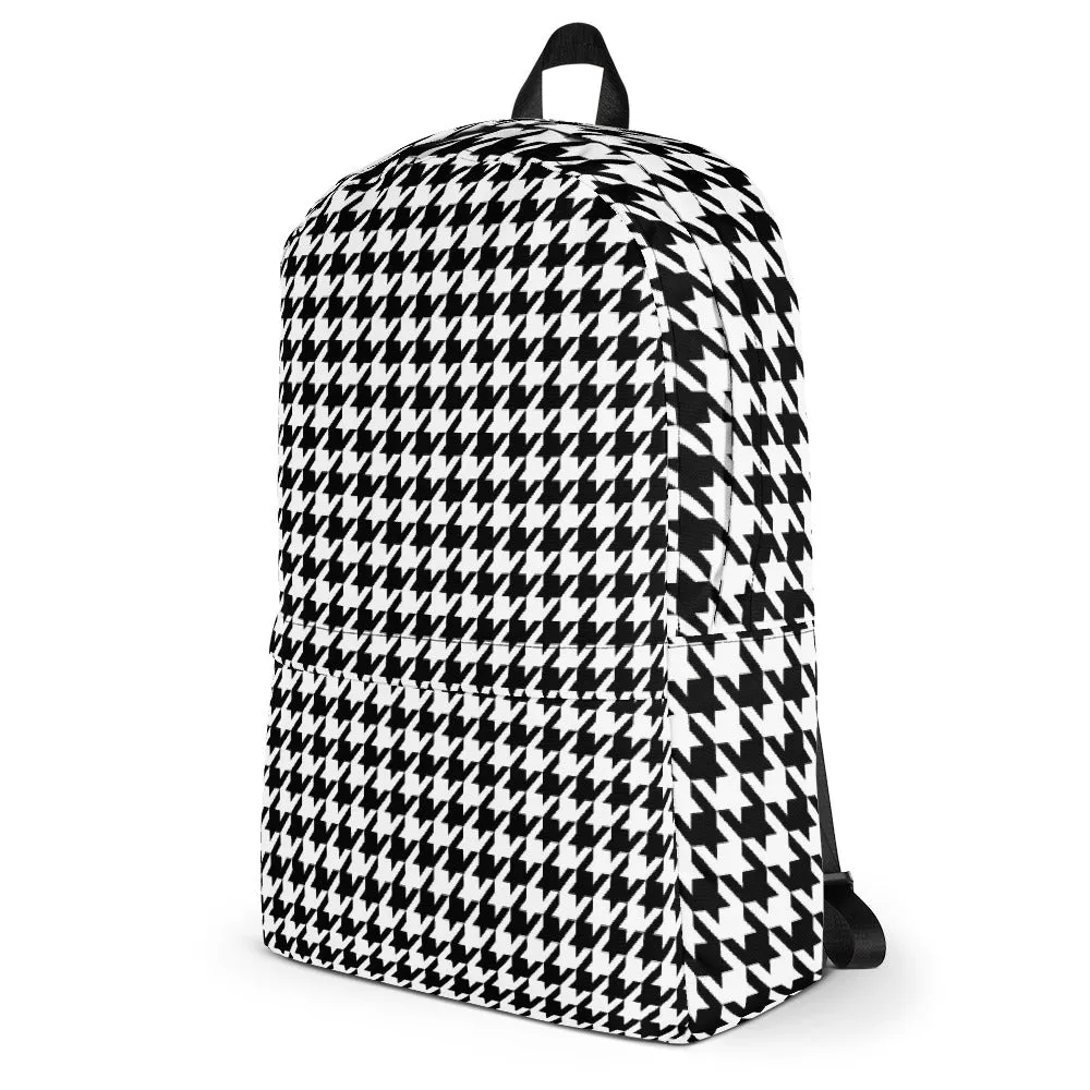Houndstooth Backpack