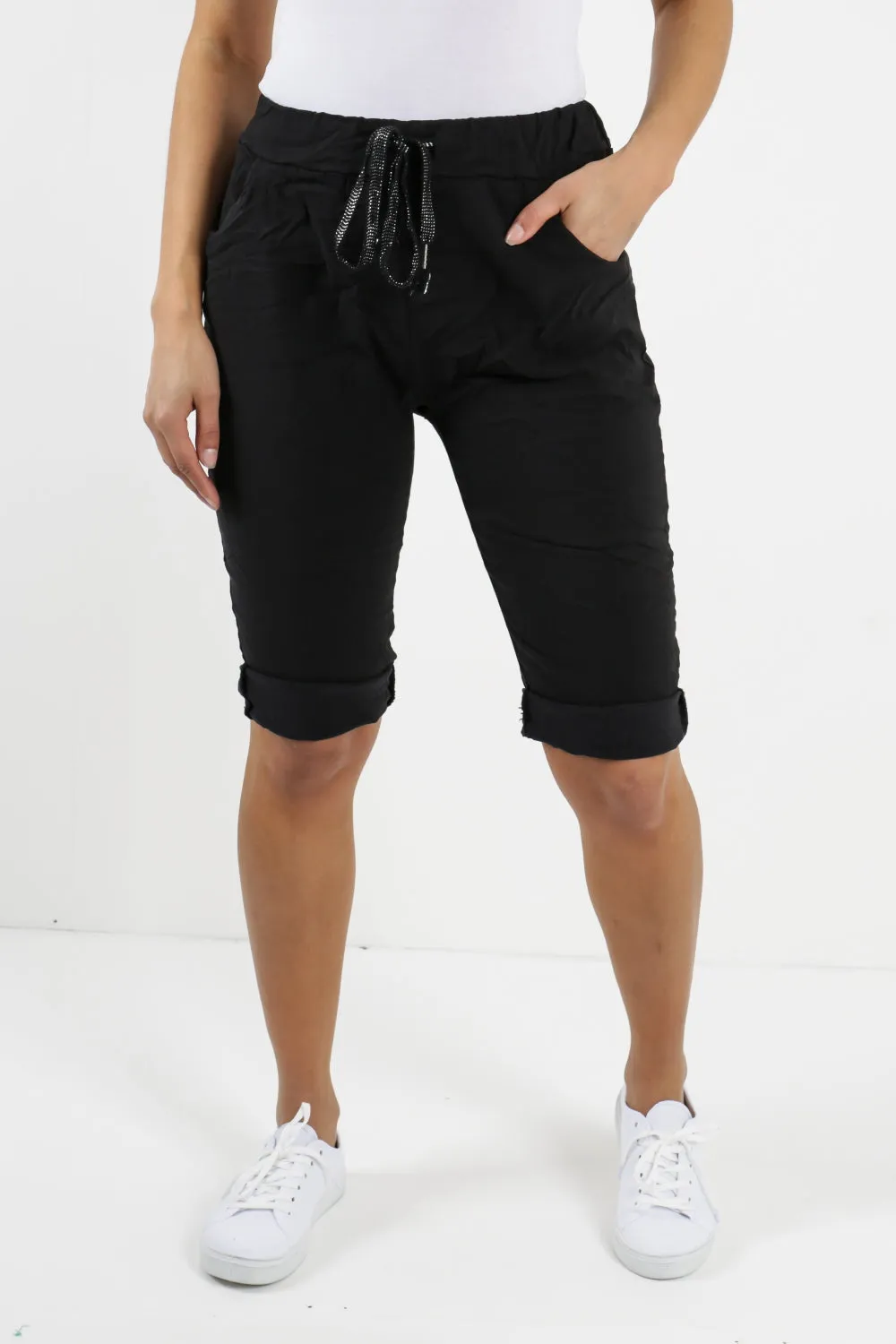 Italian Plain Magic Stretch Chino Shorts