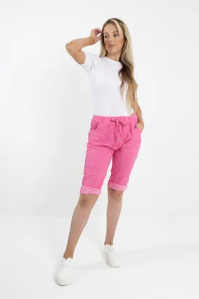 Italian Plain Magic Stretch Chino Shorts