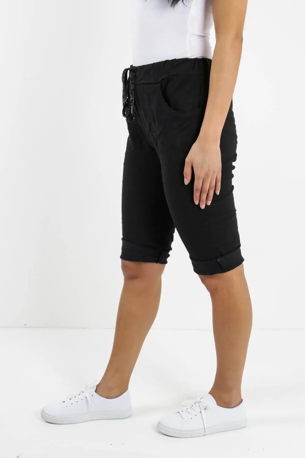 Italian Plain Magic Stretch Chino Shorts