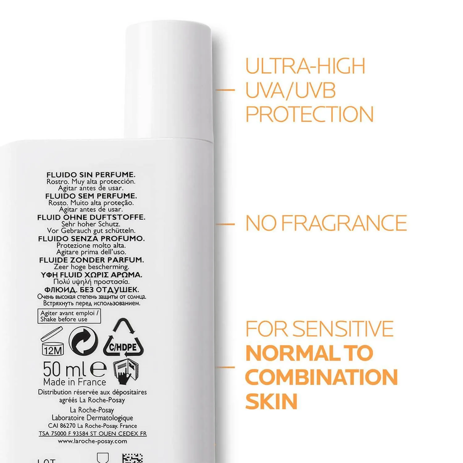 La Roche-Posay Anthelios UVMUNE 400 Invisible Fluid SPF50 50ml
