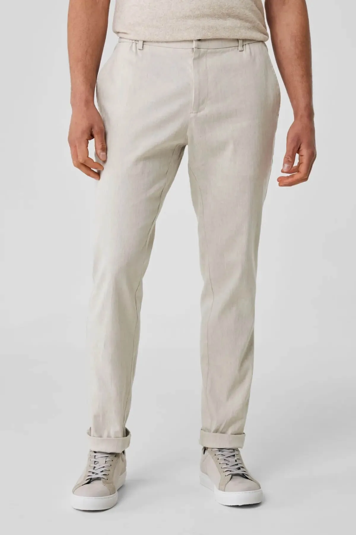 Linen Stretch Pants