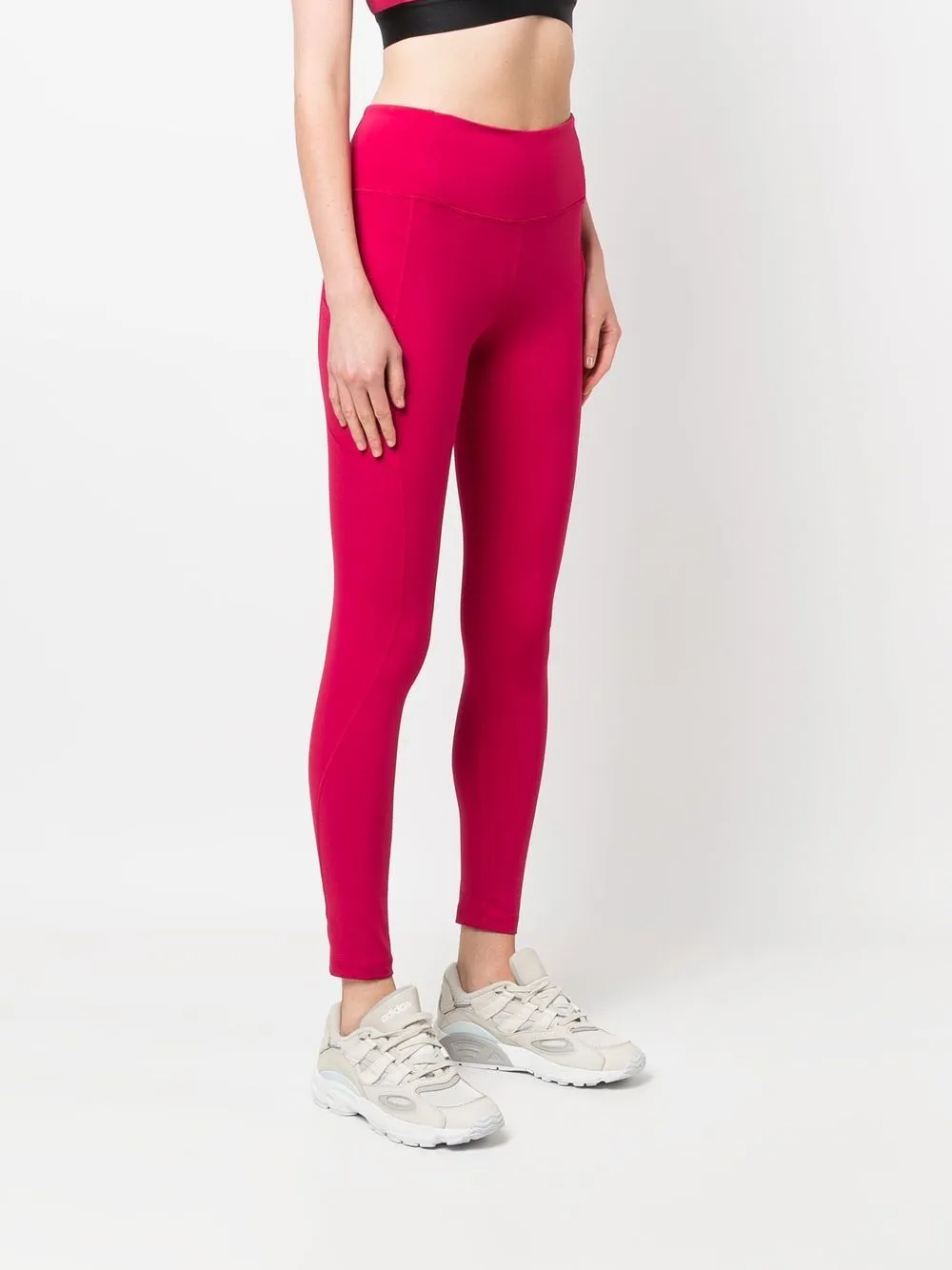 logo-print stretch leggings