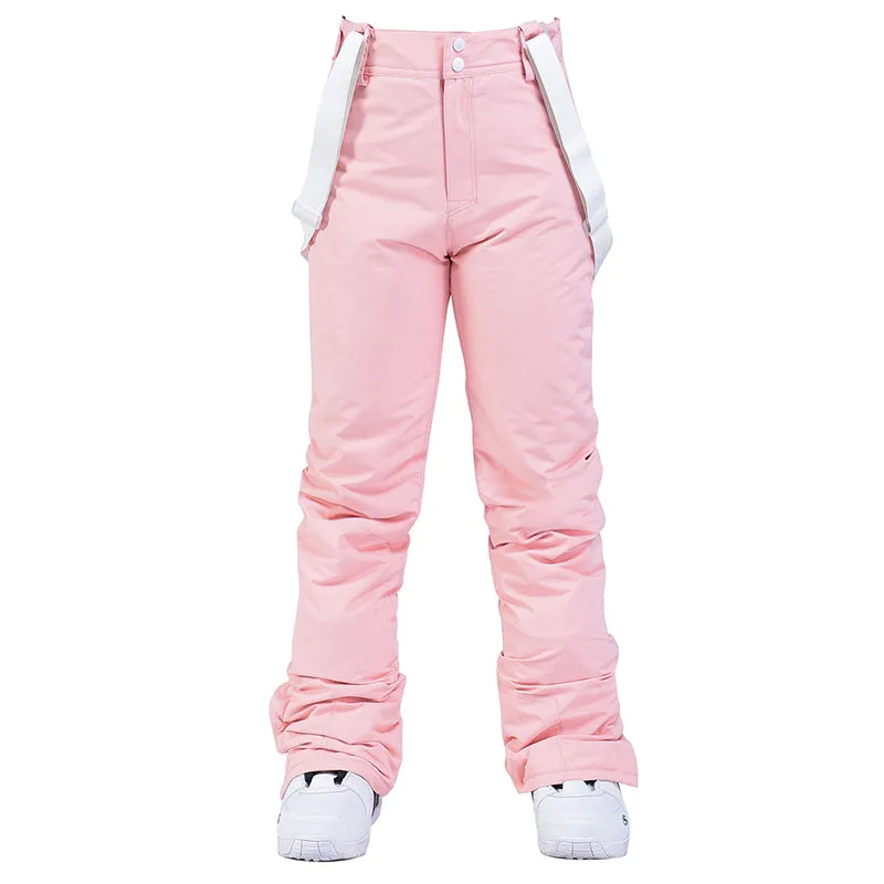Men's Insulated Aurora Winter Outdoor Snow Pants Ski Bibs