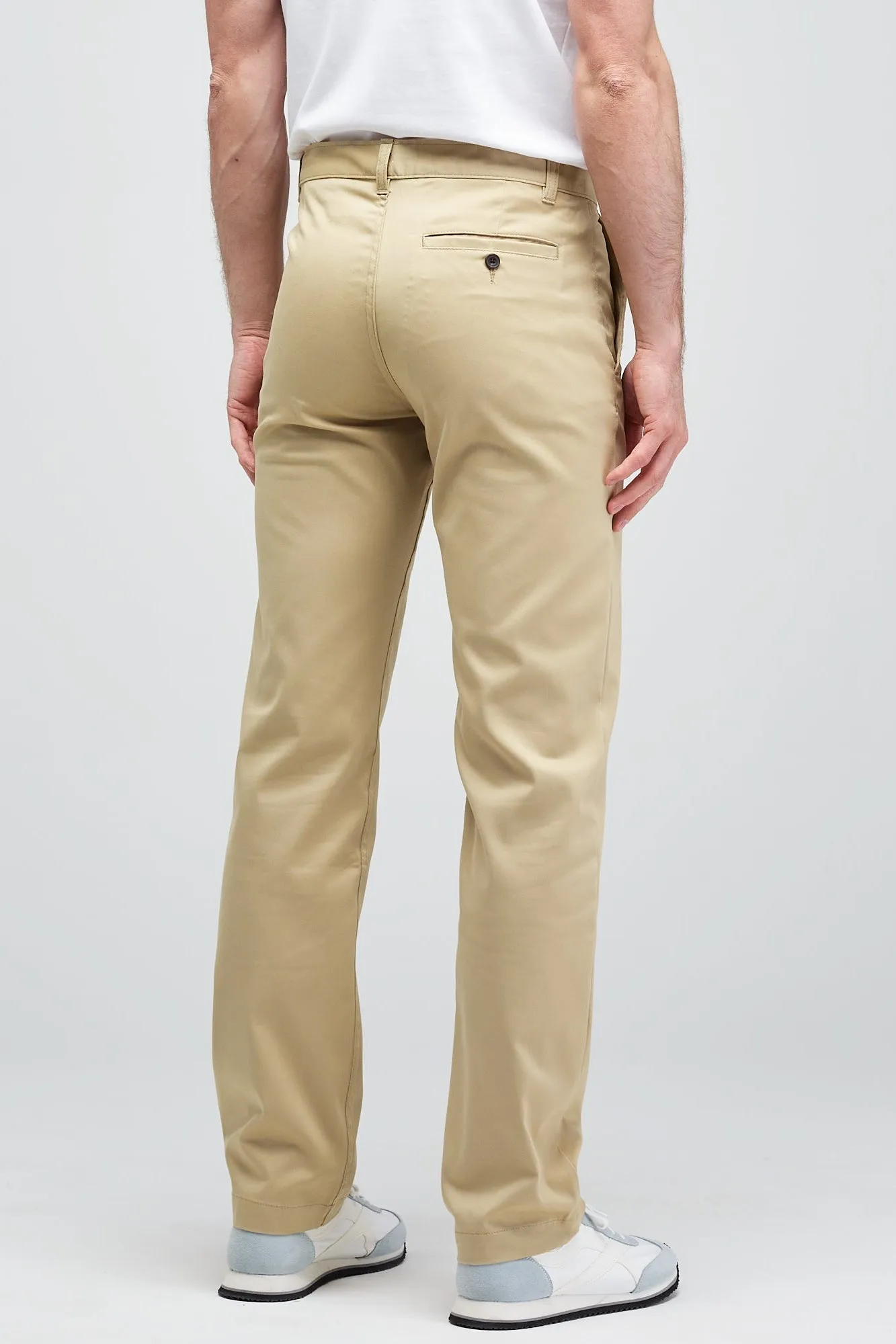 Men's Slim Stretch Chino - Stone