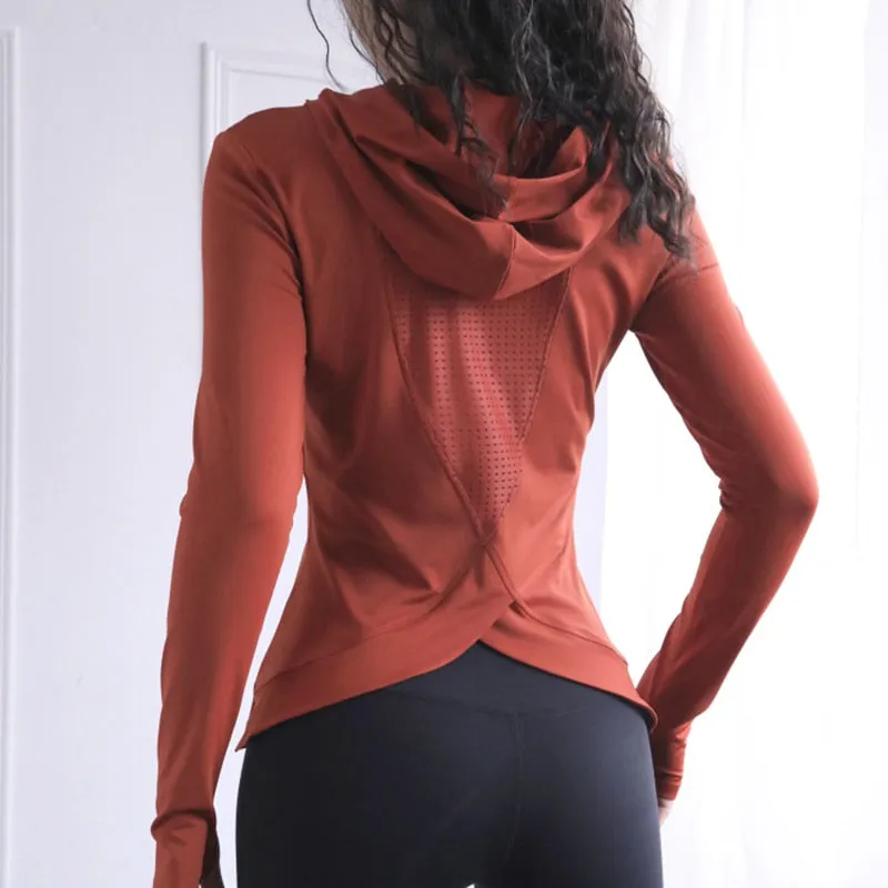 Mesh Breathable Sport Hoodies
