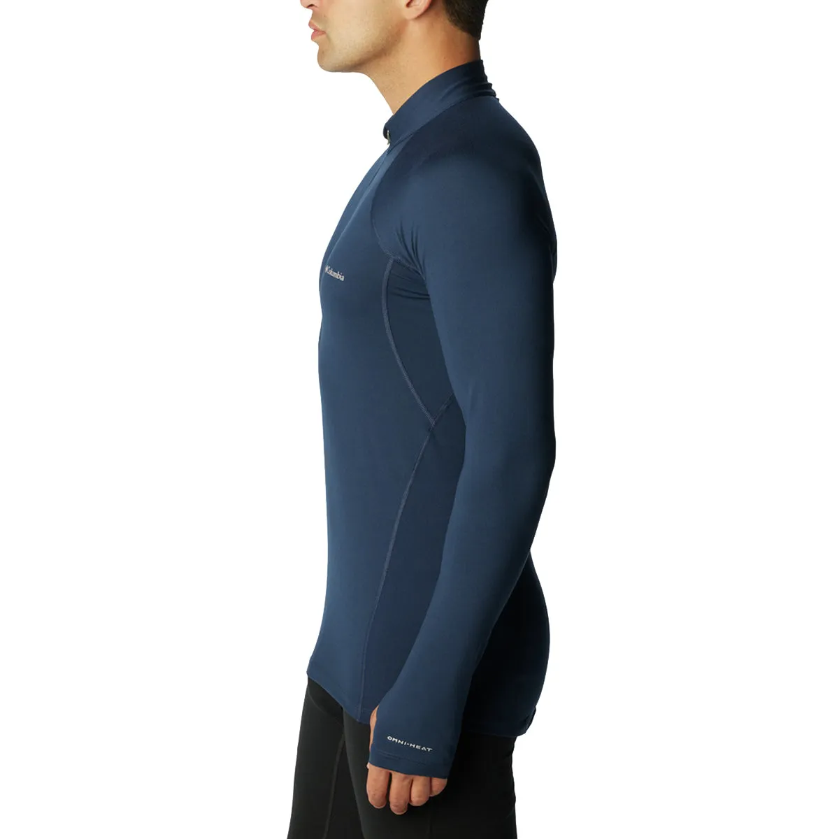 Midweight Half Zip  Baselayer - Collegiate Navy