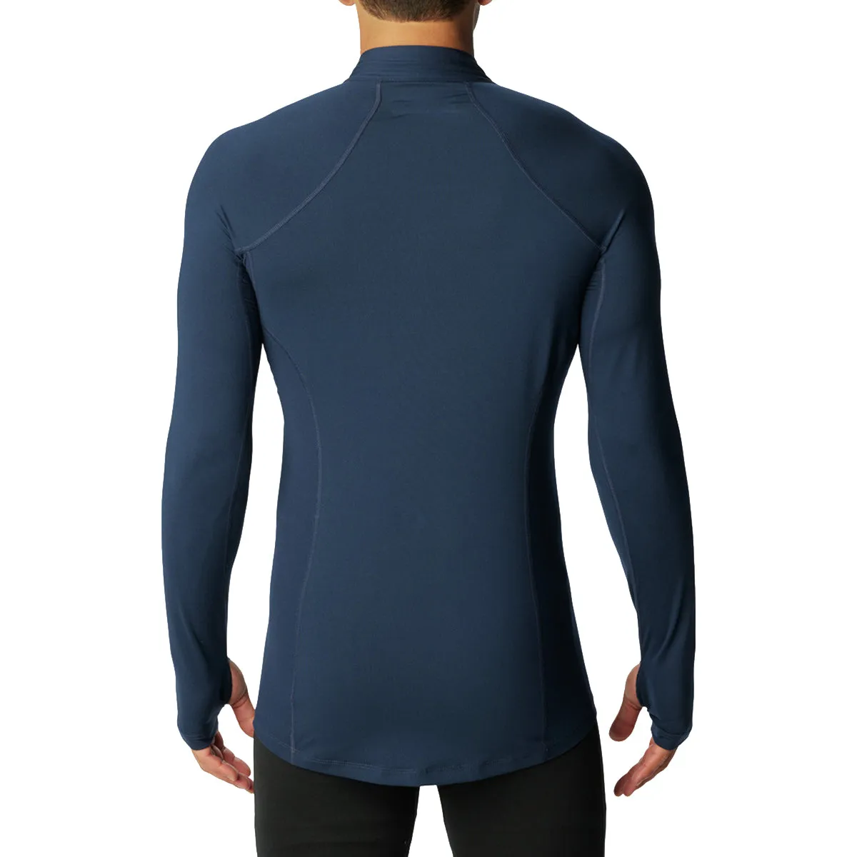 Midweight Half Zip  Baselayer - Collegiate Navy