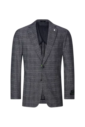 Modern Vintage Collection Sport Coat  PLAID GREY TBK501