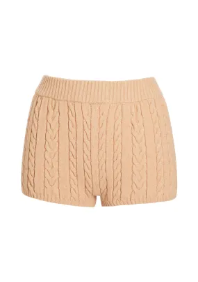 Molly Cable Knit Hot Short
