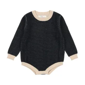 Navy Honeycomb Onesie