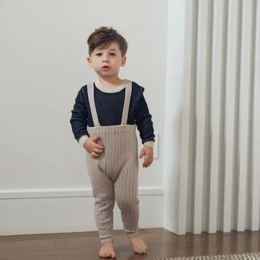 Navy Honeycomb Onesie