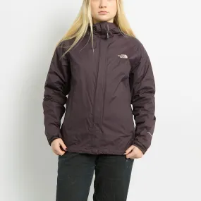 North Face Hooded Waterproof Coat - M