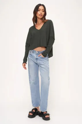 On The Road Notch Neck Cozy Thermal