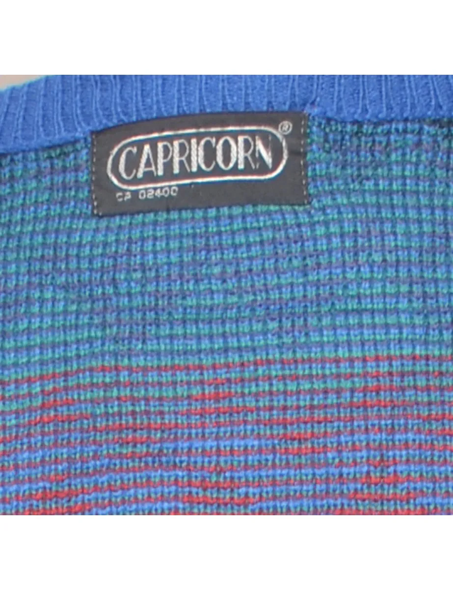 Patterned Multi-colour Jumper - M