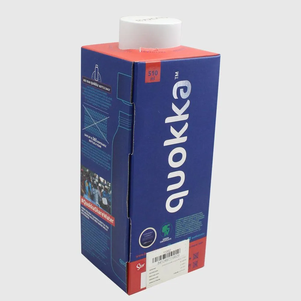 Quokka White Thermal Bottle Stainless Steel Ultramarine (510 ml)