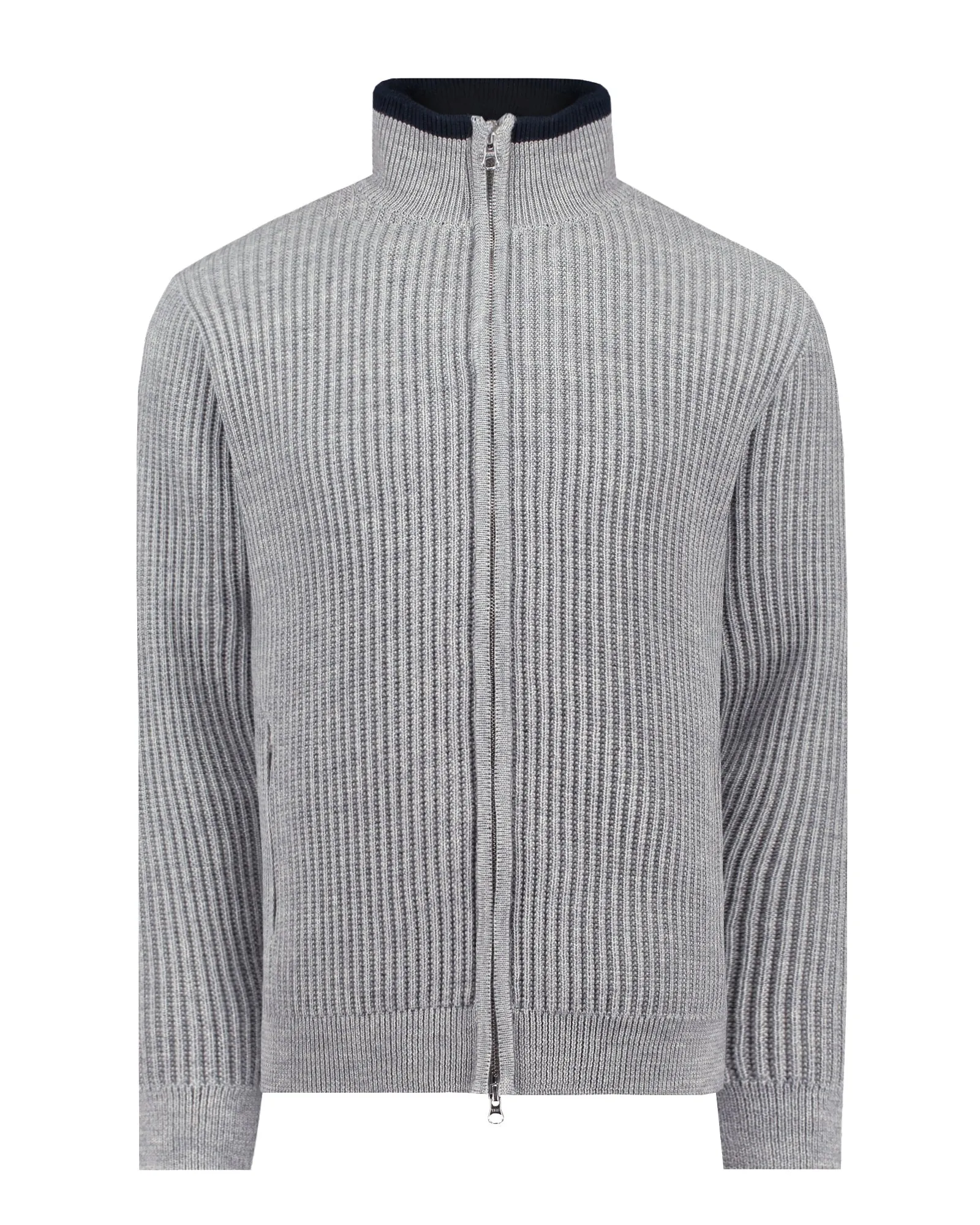 Ragnar Full Zip Windproof- Lt. Grey Melange