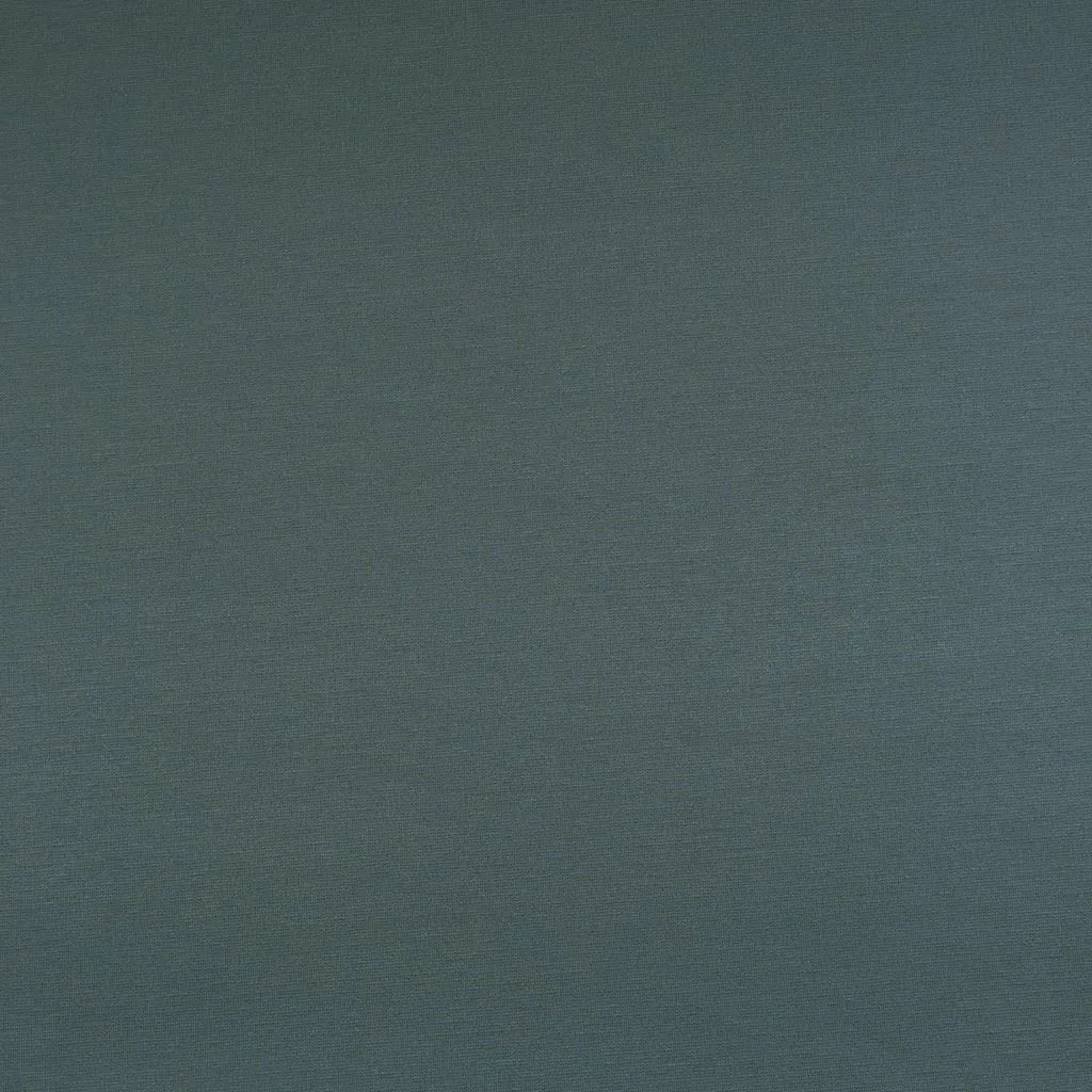 Rome - Steel Teal, Viscose Rich Heavy Ponte de Roma Stretch Fabric Sample