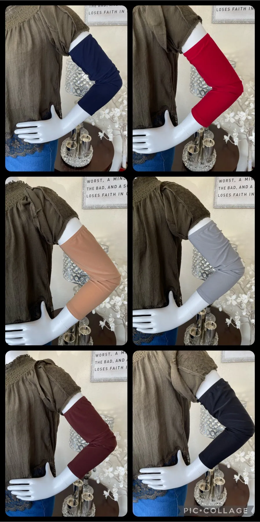 Sleeve Extensions - Navy.2