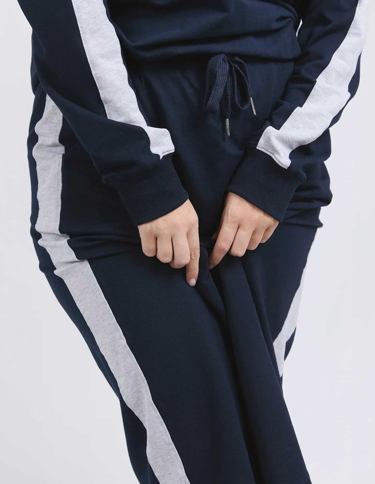 Sloan Fleece Skirt- Navy (Plus Size)