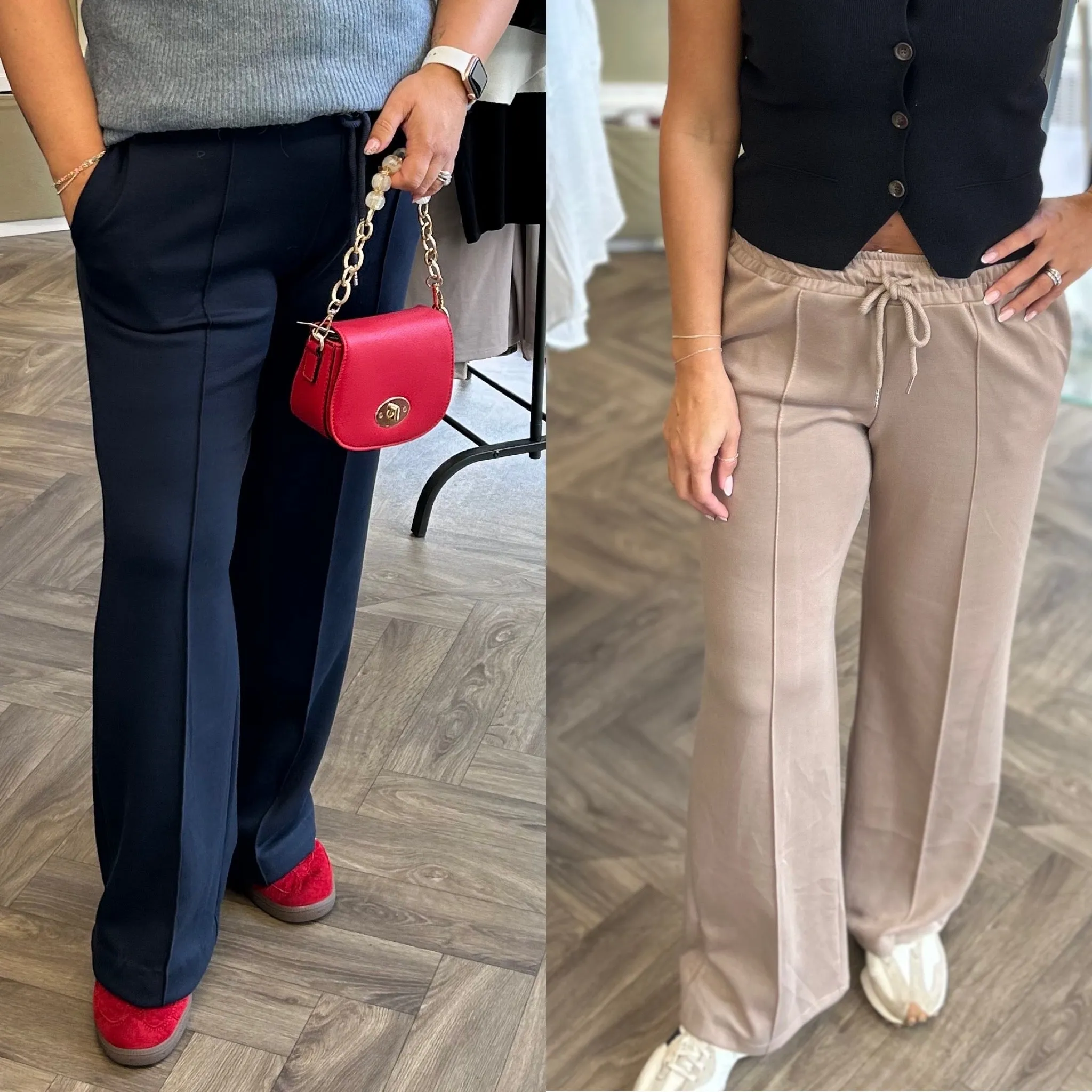 SOPHIA Stretch Wide Leg Trouser