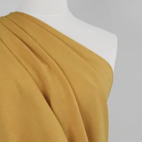 Spa - Honey Yellow, Viscose and Linen Woven Fabric Sample
