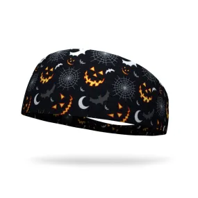 Spooky Black Wicking Headband