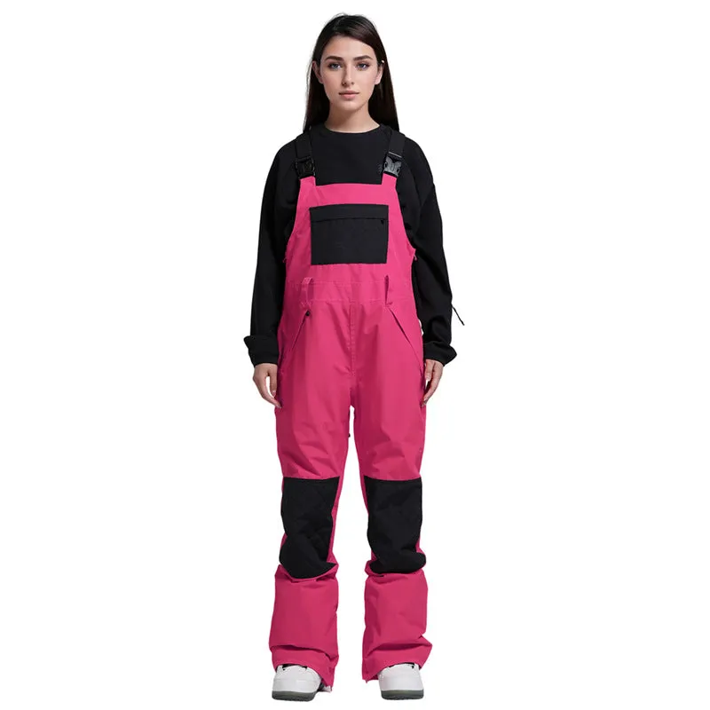 Sporty One-piece Bibs Pants for Girls