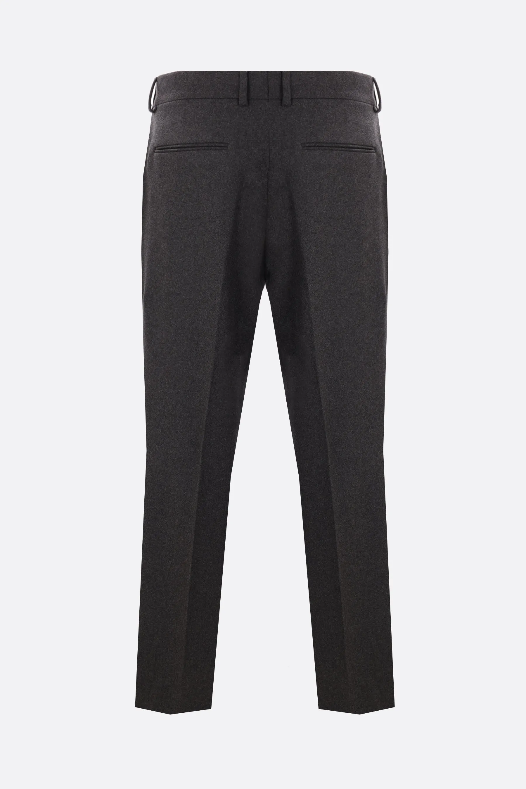 Straight-leg Stretch Cashmere Trousers