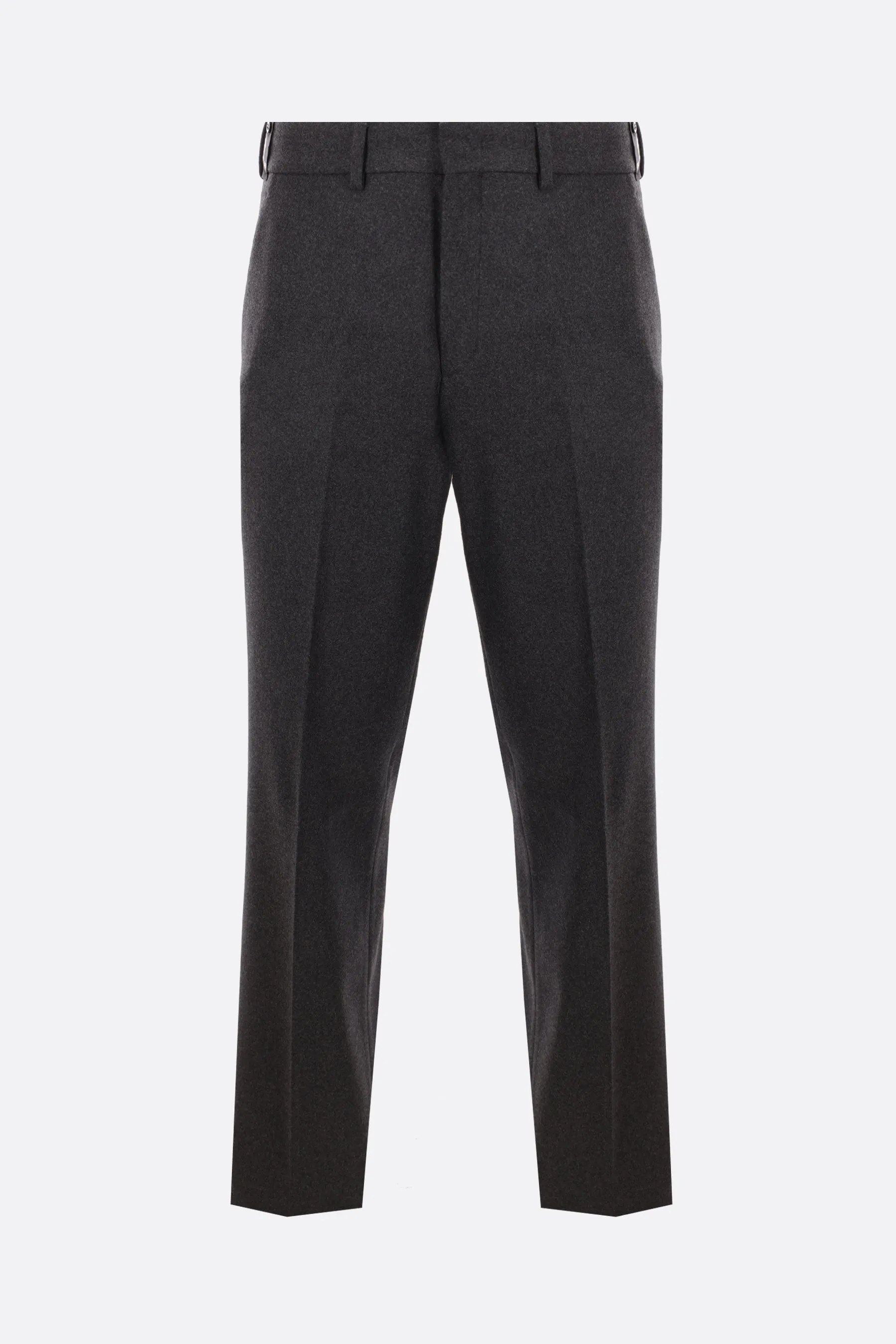 Straight-leg Stretch Cashmere Trousers