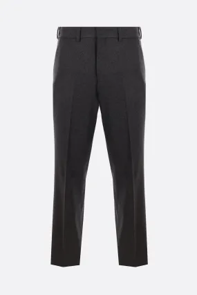 Straight-leg Stretch Cashmere Trousers