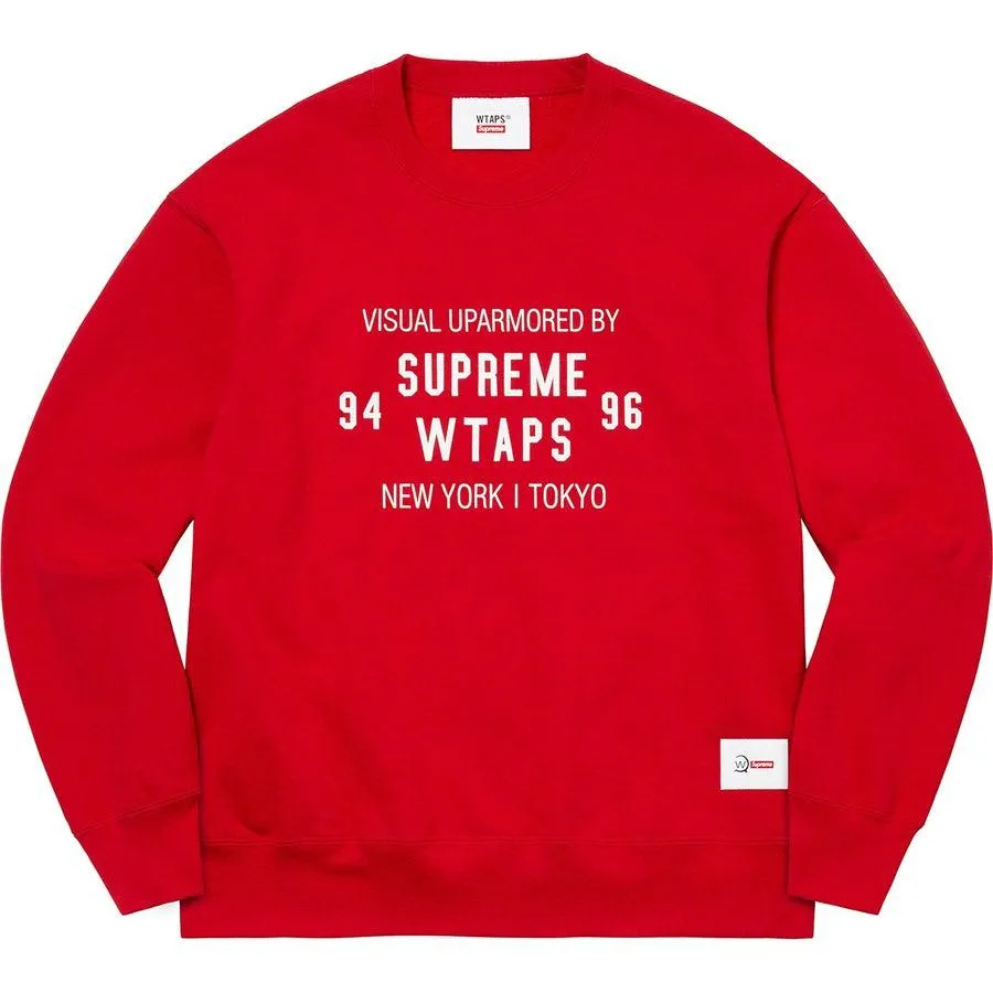 Supreme®/WTAPS® Crewneck (Red)