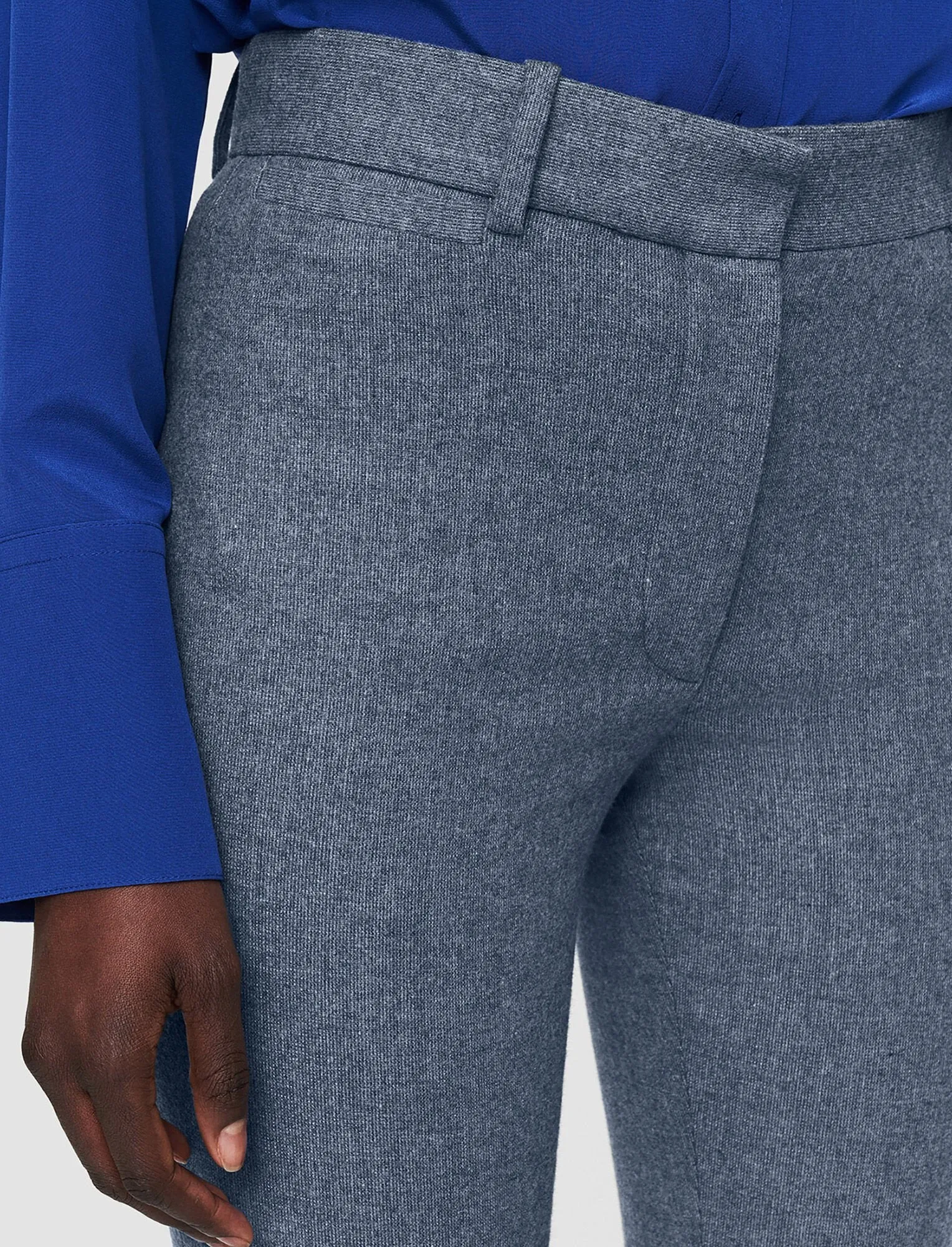 Tahis Flannel Stretch Trouser