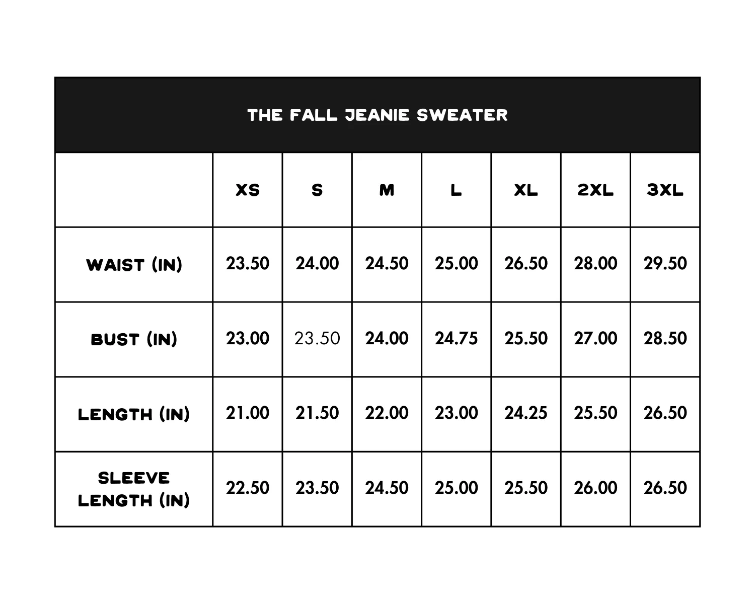 The Fall Jeanie - Charcoal