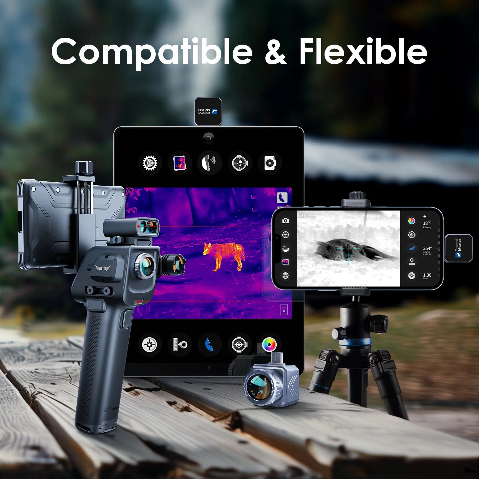 Thermal Master X3, World’s 1st Tactical Thermal