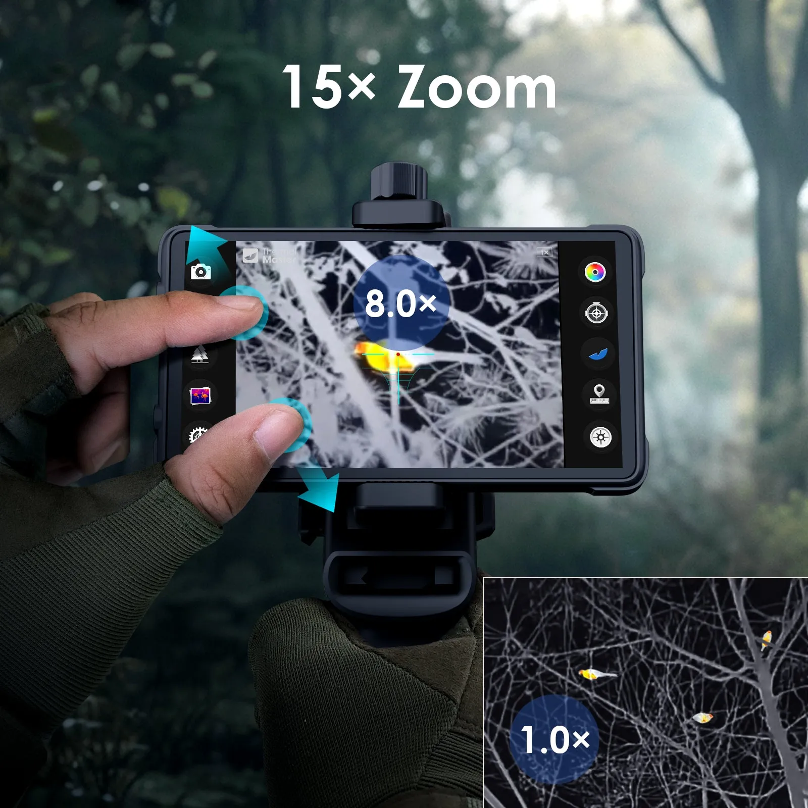 Thermal Master X3, World’s 1st Tactical Thermal