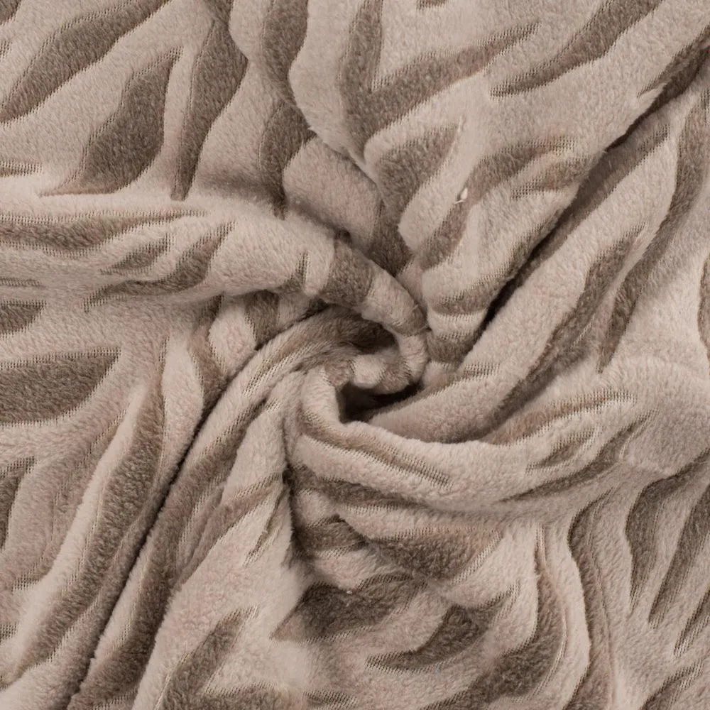 Tiger Cuddle Fleece Fabric