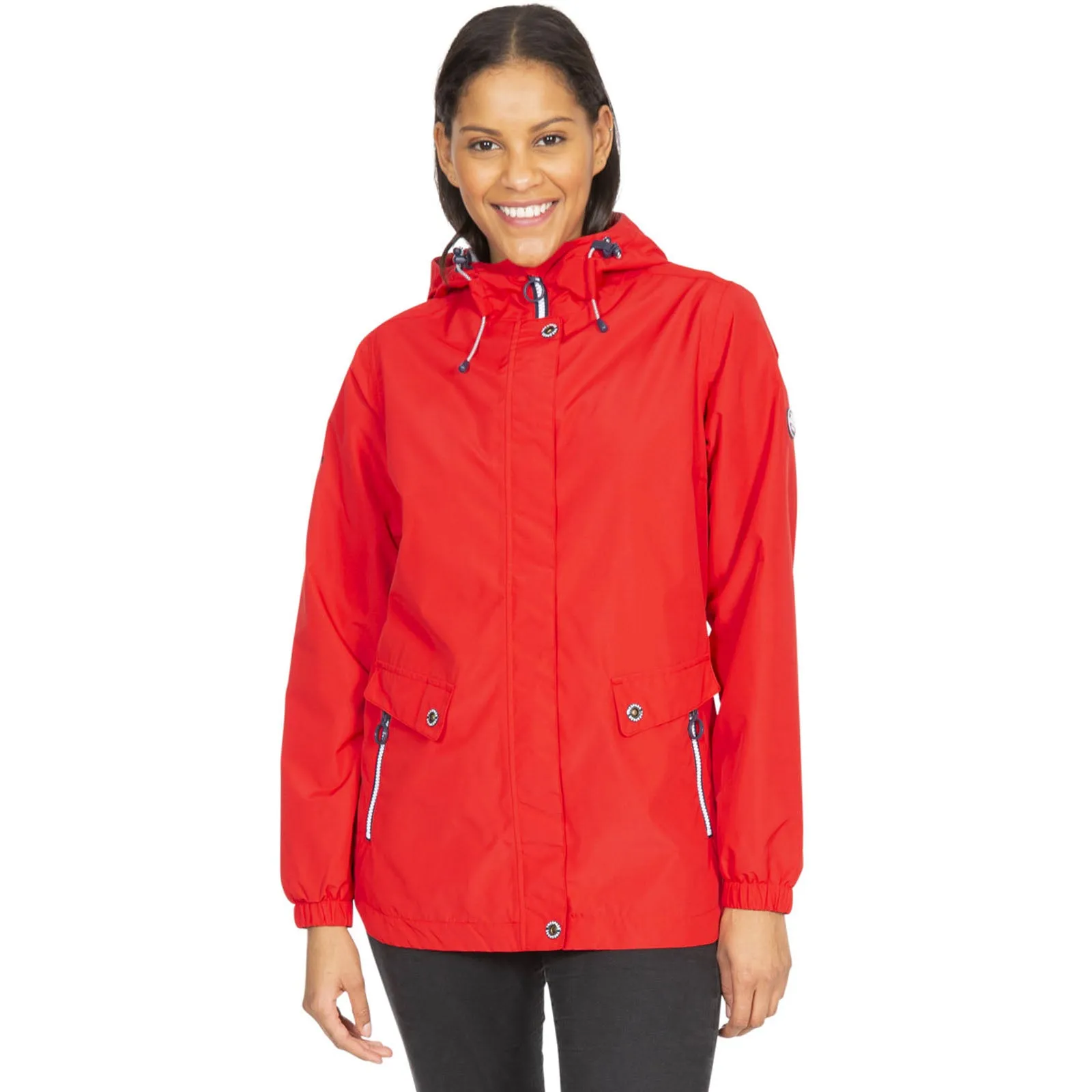 Trespass Womens Flourish Waterproof Hooded Jacket