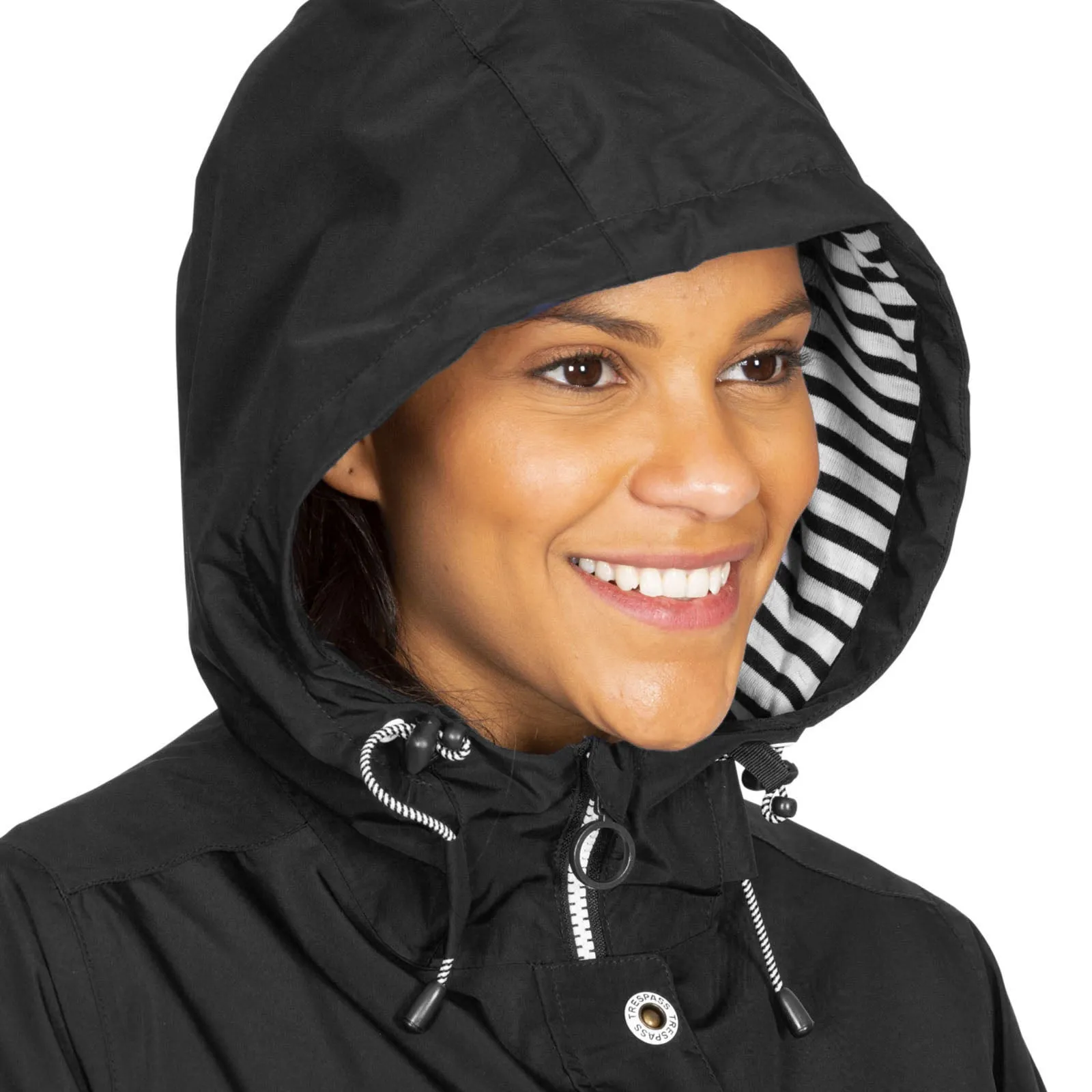 Trespass Womens Flourish Waterproof Hooded Jacket