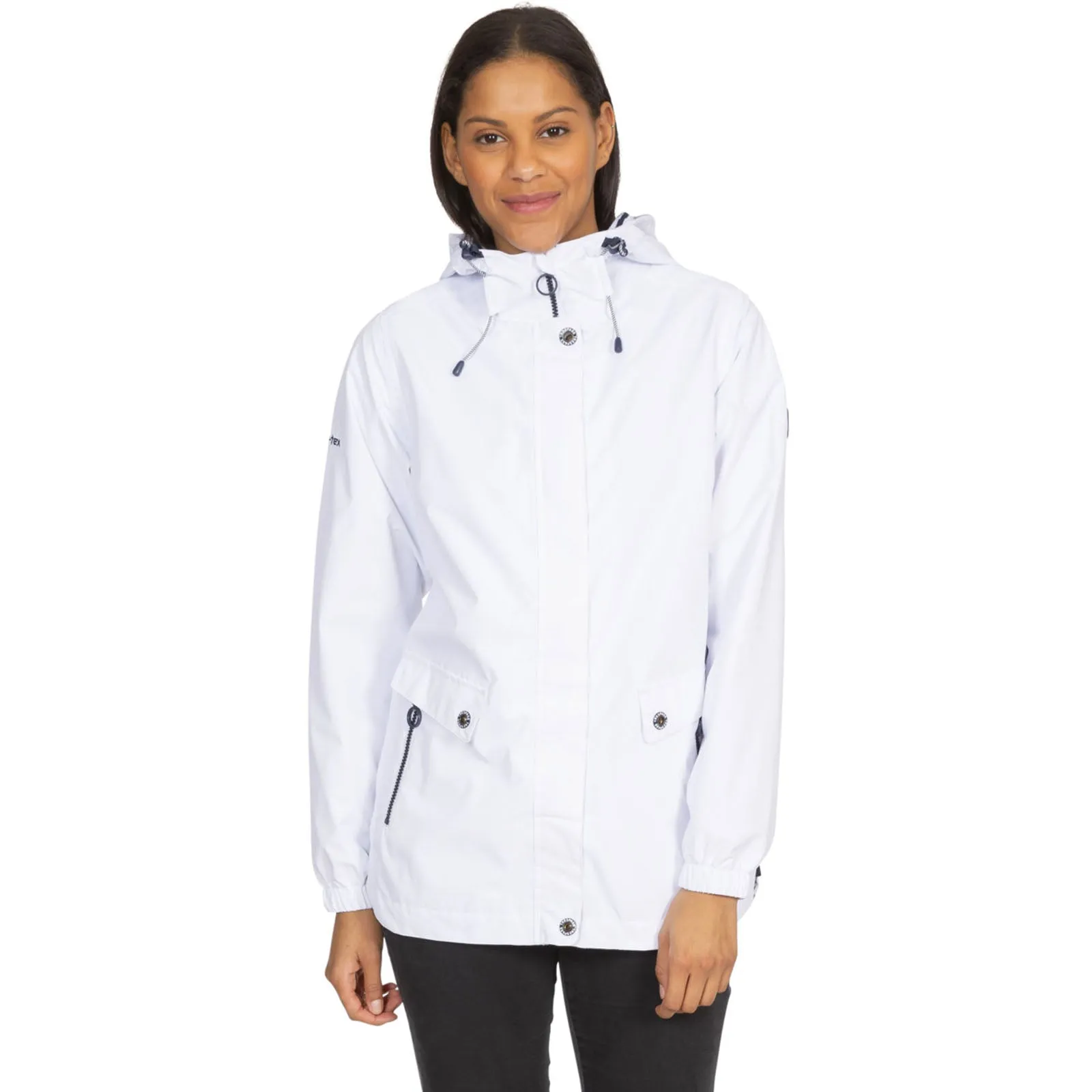 Trespass Womens Flourish Waterproof Hooded Jacket