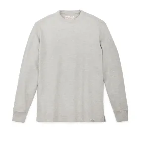Waffle Knit Thermal Crewneck
