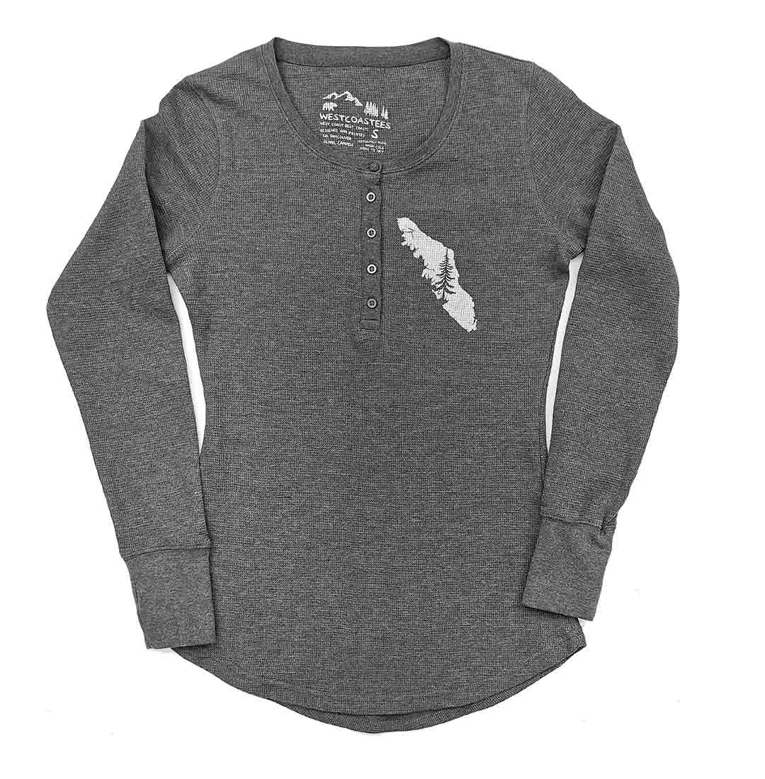 Women's Island Tree Thermal Long Sleeve Henley