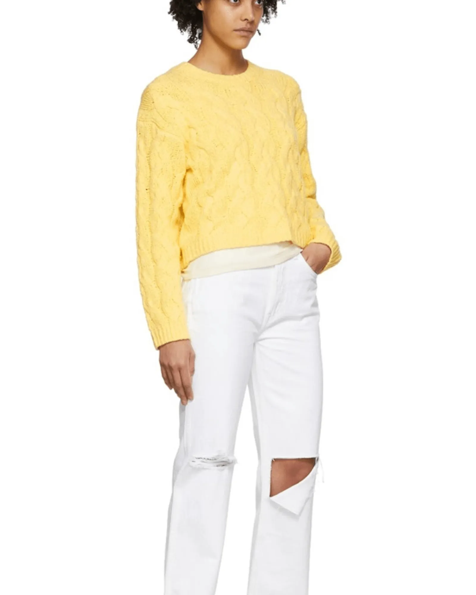 Yellow 50S Sweaters