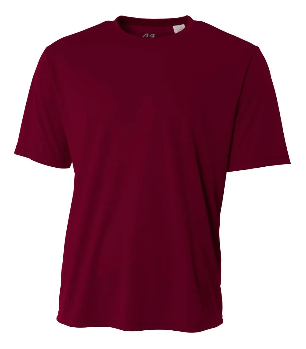 YOUTH A4 Short Sleeve Baselayer Performance Crew Shirt