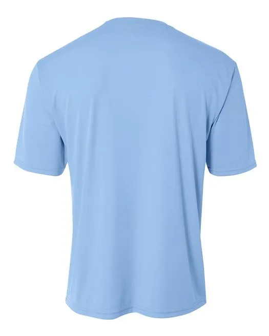YOUTH A4 Short Sleeve Baselayer Performance Crew Shirt