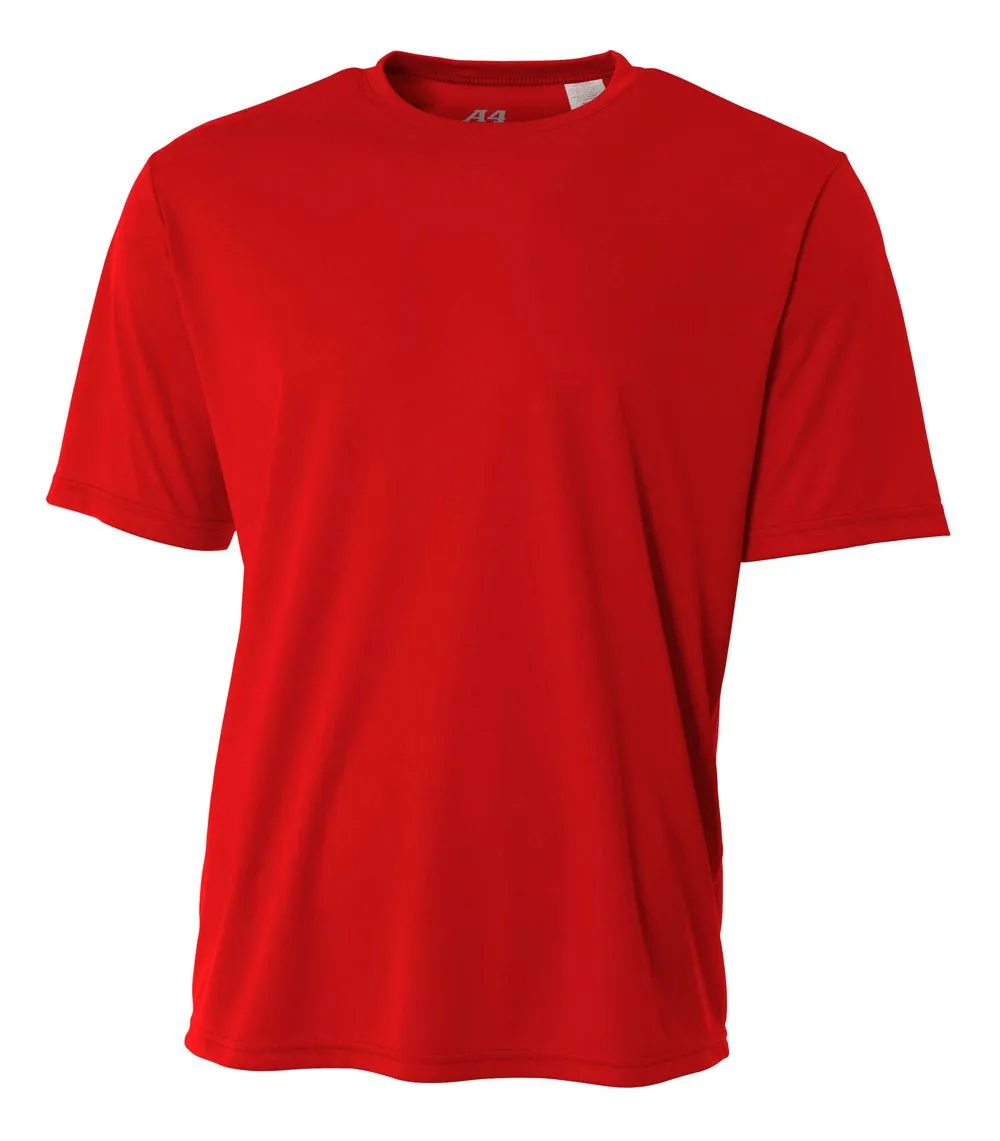YOUTH A4 Short Sleeve Baselayer Performance Crew Shirt
