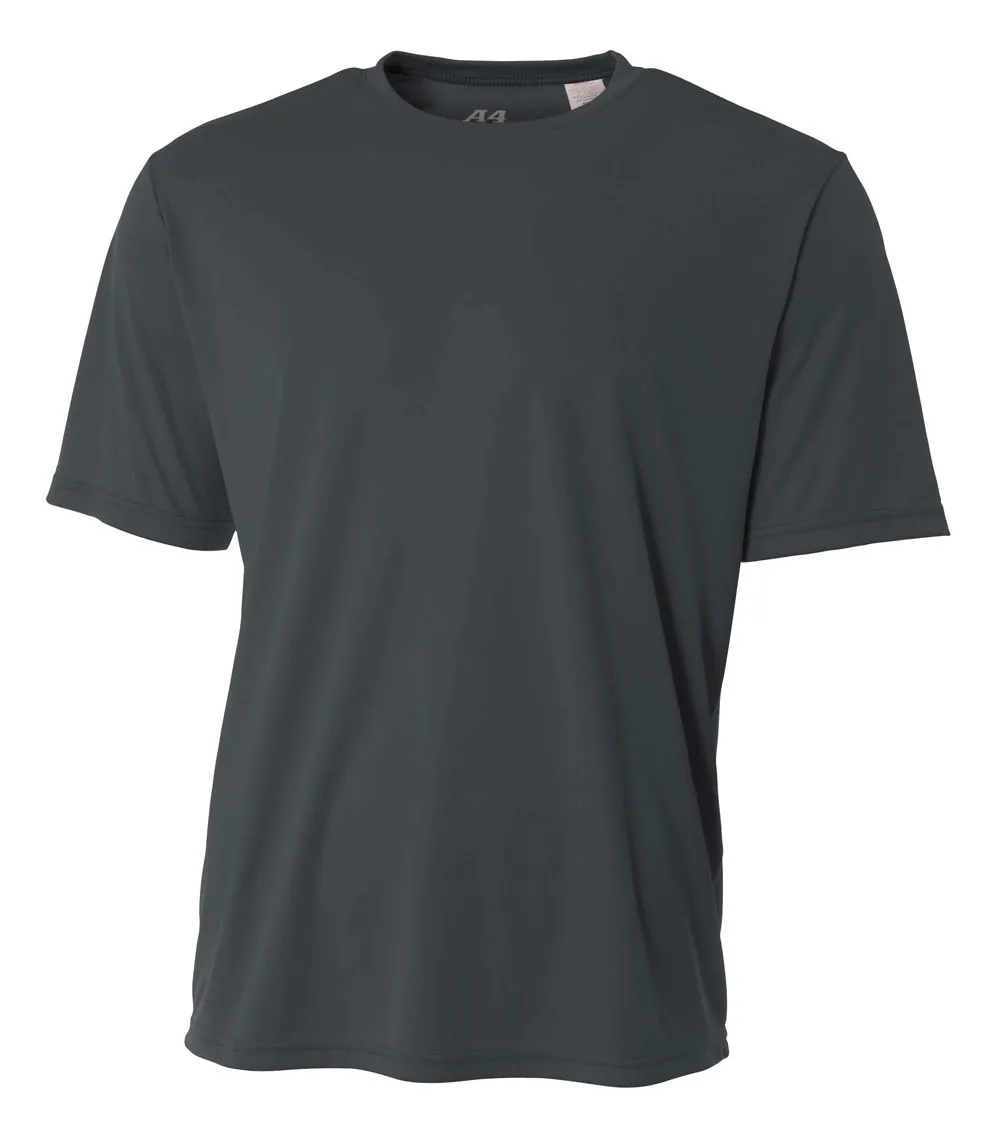 YOUTH A4 Short Sleeve Baselayer Performance Crew Shirt