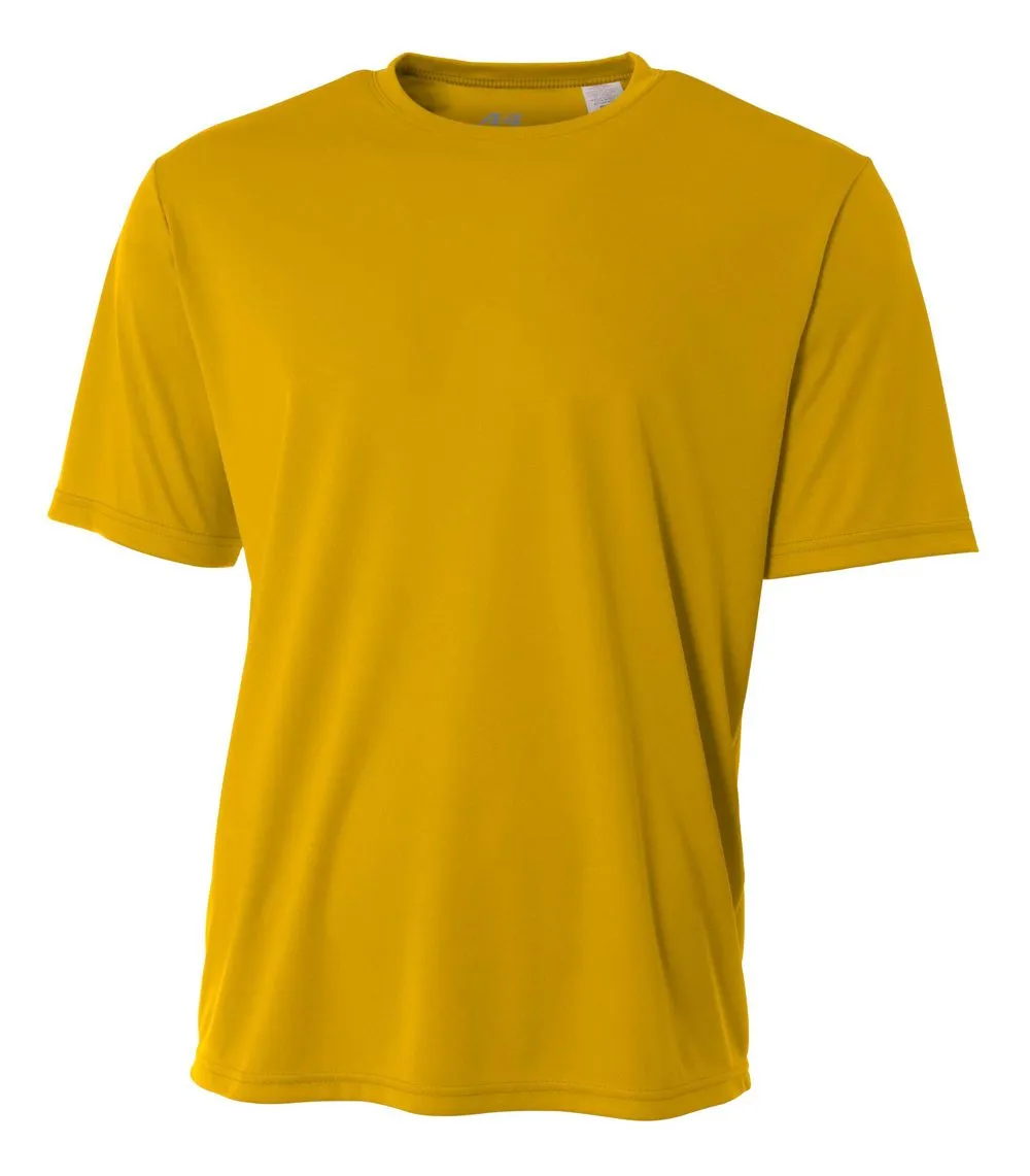 YOUTH A4 Short Sleeve Baselayer Performance Crew Shirt
