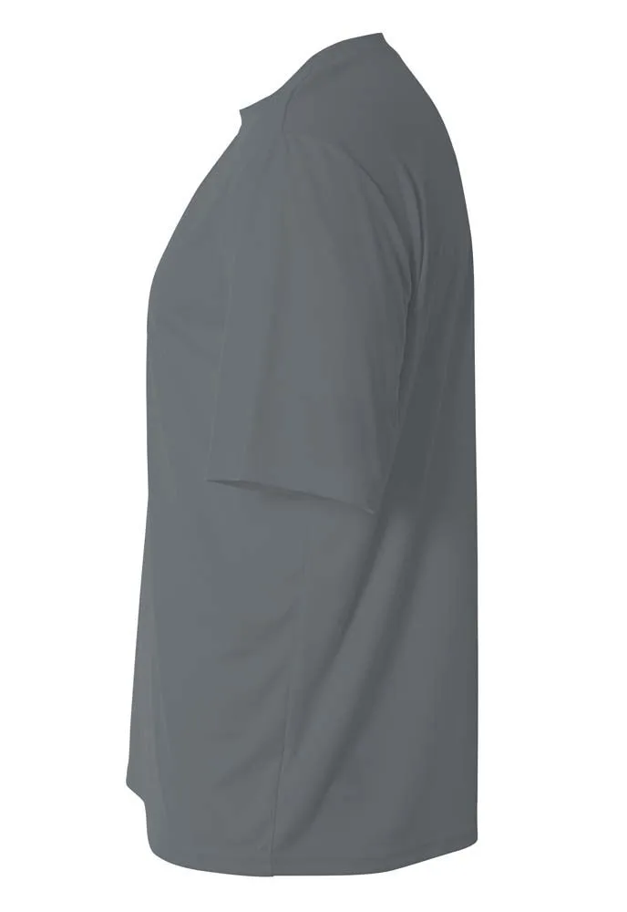 YOUTH A4 Short Sleeve Baselayer Performance Crew Shirt